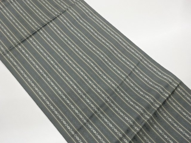 JAPANESE KIMONO / NAGOYA OBI / CHIKUZEN HAKATA / WOVEN STRIPE